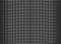 Vector seamless rotating circles halftone gradient. Royalty Free Stock Photo